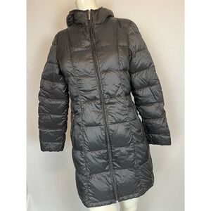 Michael Kors Packable Down Fill Hooded Women's Black Puffer Jacket Size S